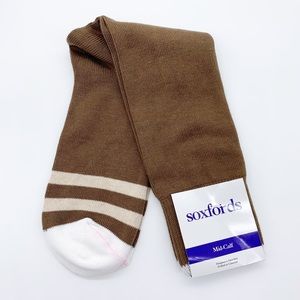 3/$20 NWT Soxfords Brownie Mid-Calf Casual Socks Men’s 8-12